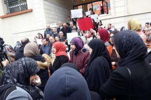 اعتصام لأساتذة الرسمي في النبطية احتجاجا على عدم تنفيذ مطالبهم