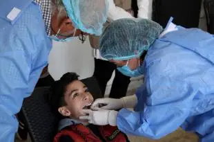 جمعيّة زهرة التوليب الخيريّة نظّمت حملة طبيّة للكشف على الأسنان
