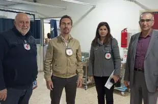 الصليب الاحمر الدولي يقدم مولدا كهربائيا لمستشفى مرجعيون الحكومي