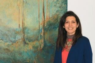 الفنانة هبة درويش افتتحت معرضها «أسوح» في بيت الفن - طرابلس