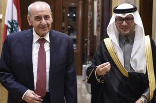 برّي يبلغ البخاري: لا أرضى بتسوية بلا موافقة سعودية