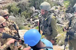 اسرائيل تنتهك الخط الازرق والجيش اللبناني يجبرها على التراجع
