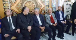 استقبال حاشد لنجل الرئيس جمال عبد الناصر في شحيم