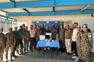 الكتيبة الهندية باليونيفيل تعزّز الدعم الصحي والبيطري في القرى الحدودية