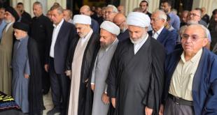 تشييع الفقيدة حبيبة عبدالحسين صادق في النبطية