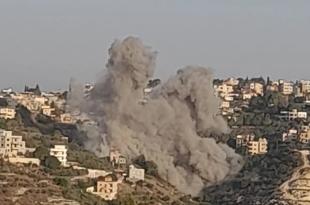 استهداف مبانٍ في شحور ودير كيفا وطيرفلسيه وعيناتا