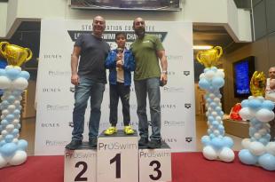 ابن كفرشوبا كريم شبلي يتألّق في بطولة لبنان للسباحة