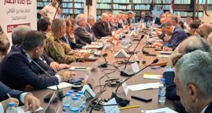 اللقاء التنسيقي الأول نحو إعادة الإعمار: لوضع آلية واضحة وسقف زمني وعدم رهن الملف بالمواقف السياسية والدولية