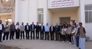 السفير البلجيكي يزور مراكز مؤسسة عامل في العرقوب والخيام