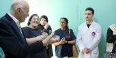 زيارة لنائب المدير التنفيذي وممثلة صندوق الأمم المتحدة للسكان UNFPA لمركز عامل في صور ولقاء مع مهنا