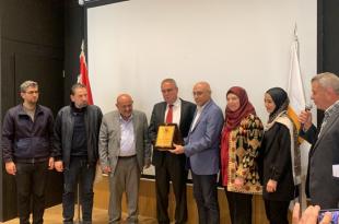 تكريم رئيس مكتب نقابة المهندسين في النبطية المهندس حاتم غبريس لاحالته على التقاعد
