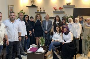 جولة مدير عام تعاونية موظفي الدولة في النبطية‎