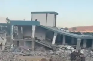 قوات العدوّ تدمّر معملاً للبياضات للمرة الثانية في ميس الجبل بعد إعادة إعماره وتجهيزه بالكامل