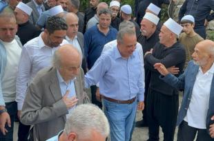 جنبلاط وأرسلان زارا العنداري: تأكيد على الوحدة ومنع الفتنة