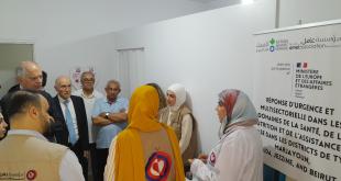 سفير فرنسا زار المركز الجديد لمؤسسة عامل الدولية في صيدا واطلع على كافة برامجها