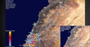 مركز ألما الإسرائيلي: 722 جولة قصف في لبنان غالبيتها جنوب الليطاني