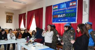 الكتيبة الهندية تنظم ورشة مكرميه لدعم وتمكين السيدات في راشيا الفخار