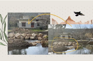 الحاصباني في مرمى التعدّيات فهل يغدو مجرى النهر ملكًا خاصًّا؟ (ڤيديو)