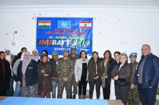 اليونيفيل تنظم محاضرة تغذية تمكّن النساء في كفرحمام