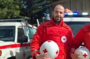 الصليب الأحمر اللبناني: استشهاد مسعف وجرح آخر في استهداف من مسيَّرة إسرائيلية