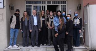 مهنا يجول مستطلعًا مراكز عامل المتضرّرة في الضاحية الجنوبية لبيروت بحضور وفد فرنسي