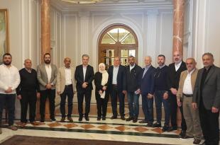 الحريري تتابع مع وفد اللقاء التنموي لمنطقة العرقوب أوضاع اهالي المنطقة